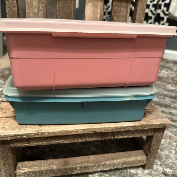 Tupperware Storage & Organization Vintage Tupperware Boxes Poshmark